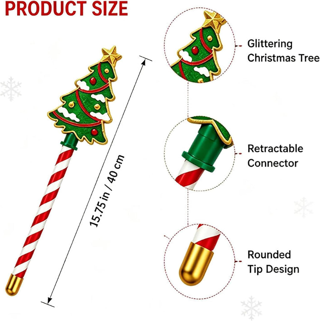 Christmas Tree Credit & Debit Payment Wand, Fun Novelty Tap‑To‑Pay Wand