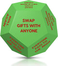 Santa Swap Gift Exchange Dice, 3 * 3In Exchange Christmas Stocking Stuffers