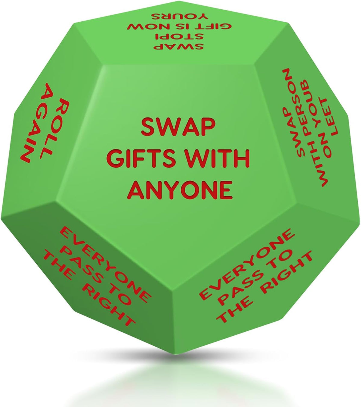 Santa Swap Gift Exchange Dice, 3 * 3In Exchange Christmas Stocking Stuffers